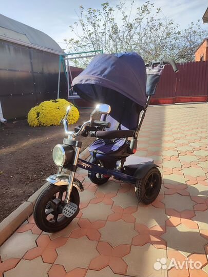 Детский велосипед с ручкой бу