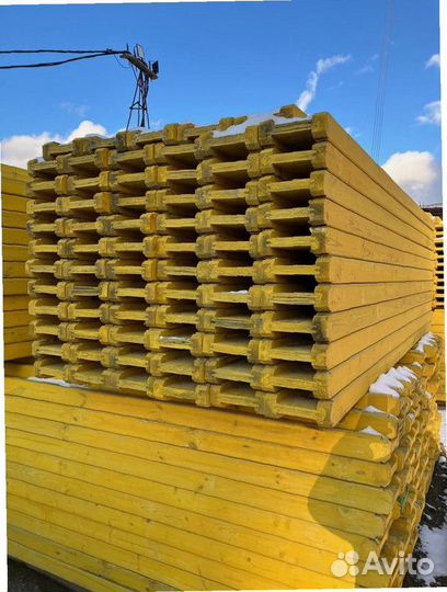 Балка двутавровая деревянная 3 метра