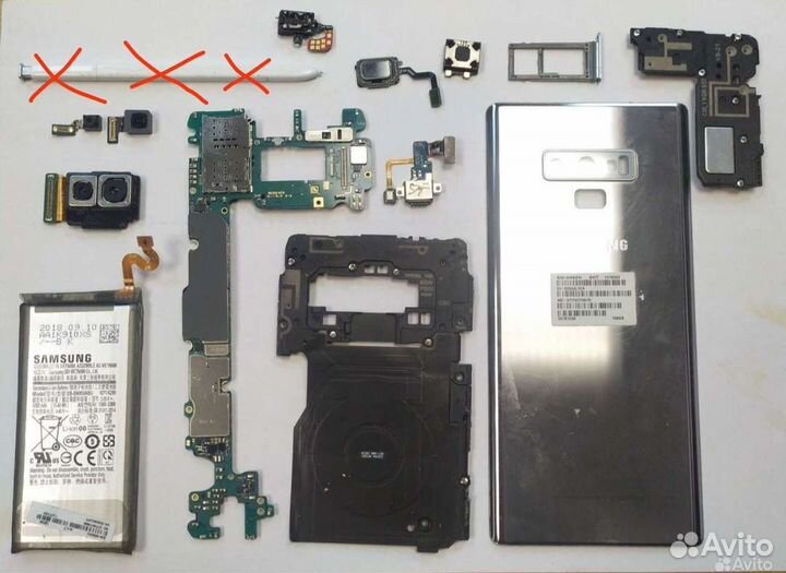 Запчасти / на разбор Samsung Galaxy Note 9 SM-N960