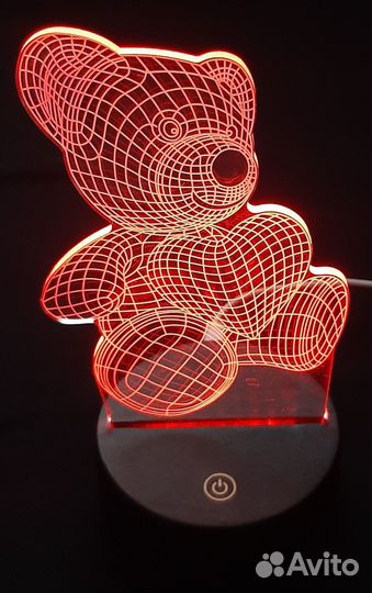 3D Светильник-ночник 