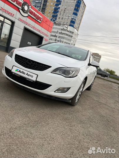 Opel Astra 1.4 AT, 2011, 230 000 км