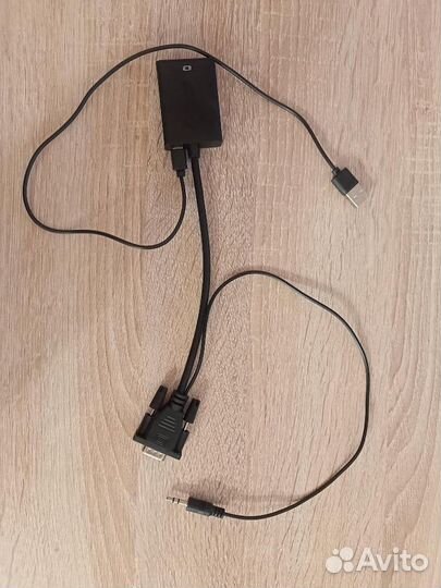 Адаптер видеосигнала из VGA в hdmi