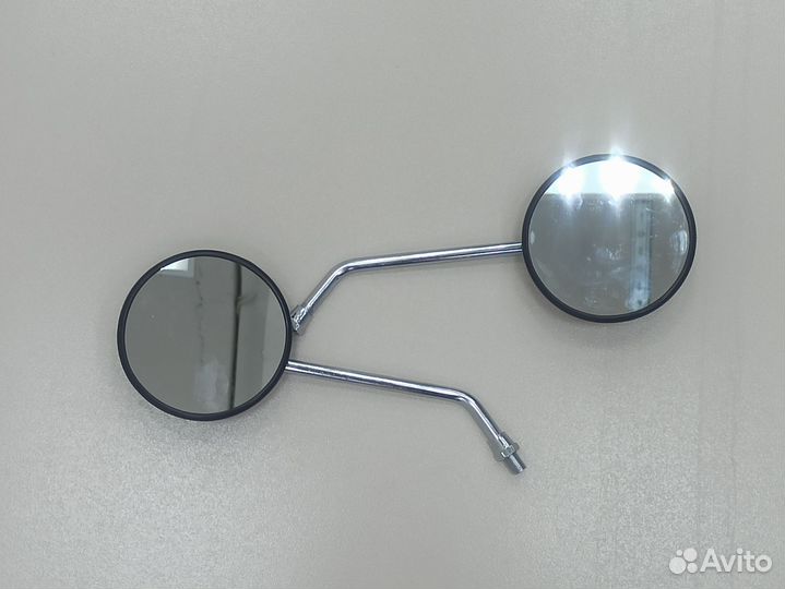 Круглые зеркала на мото