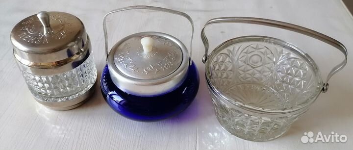 Сахарницы, салатники, креманки СССР