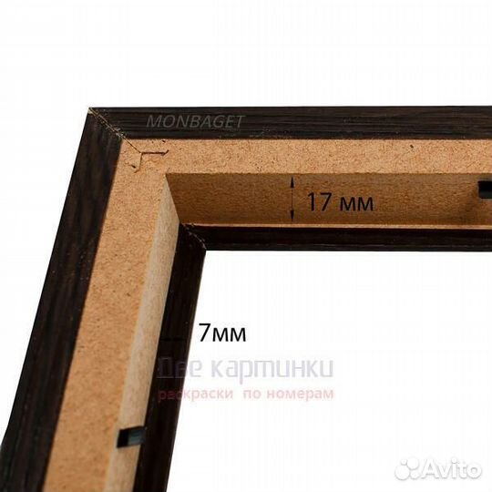 Багетная рамка для картин Гамбург