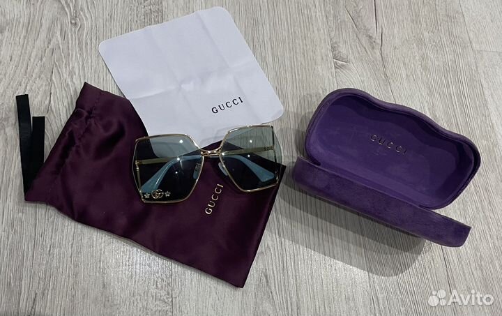 Очки Gucci, полный комплект