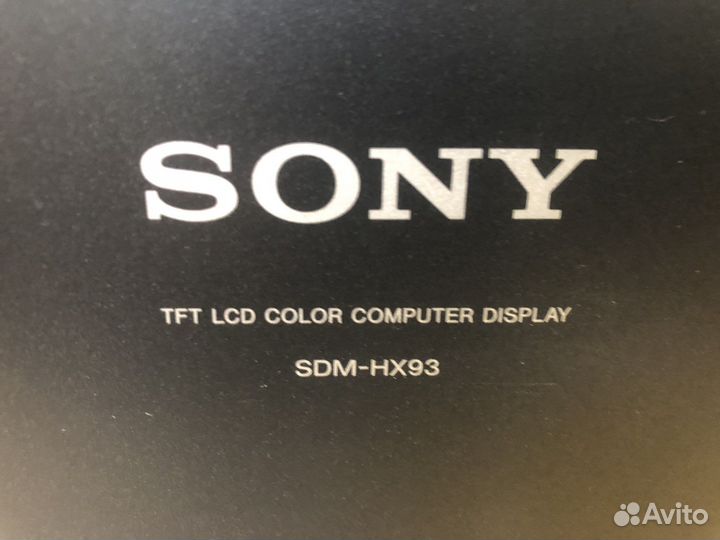 Монитор Sony