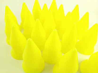 Колпачки пики 32/33мм лимонные оптом от 100 штук