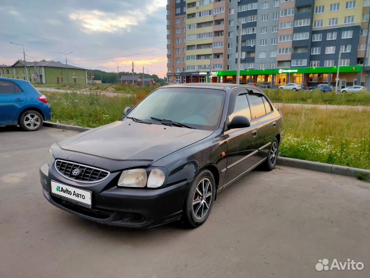 Hyundai Accent 1.5 МТ, 2005, 420 000 км