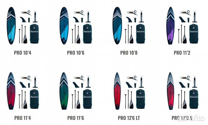 SUP борды Gladiator OR PRO elite, Adventum