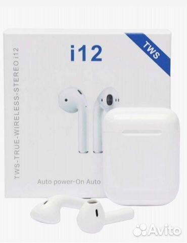 Сенсорные наушники bluetooth новые