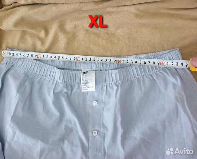 Мужские трусы боксеры семейные H&M размер XL