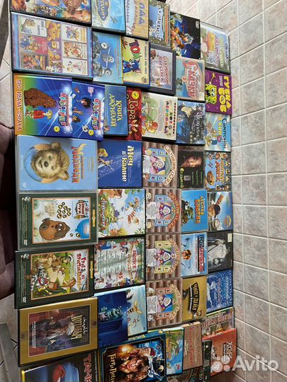 Dvd диски мультфильмы разные