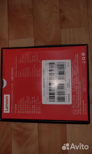 Беспроводные наушники lenovo TH10