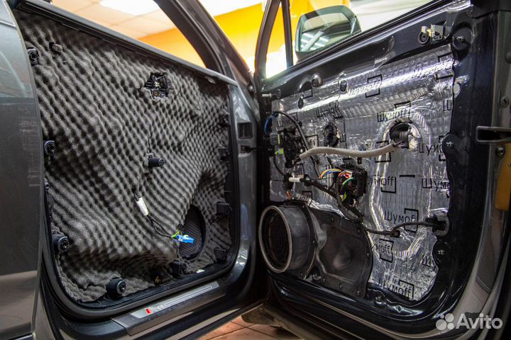 Шумоизоляция дверей авто с подбором и гарантией