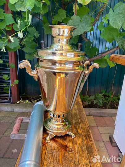 Самовар на дровах Рюмка 1955 года