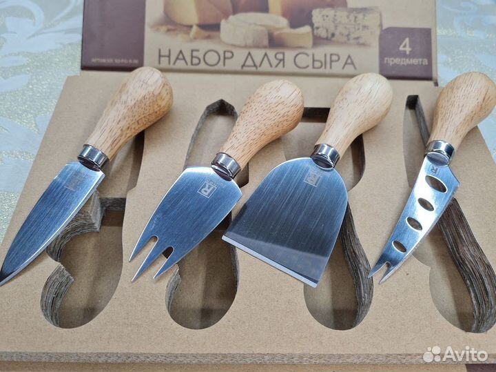 Набор для сыра (4 предмета) Regent Inox