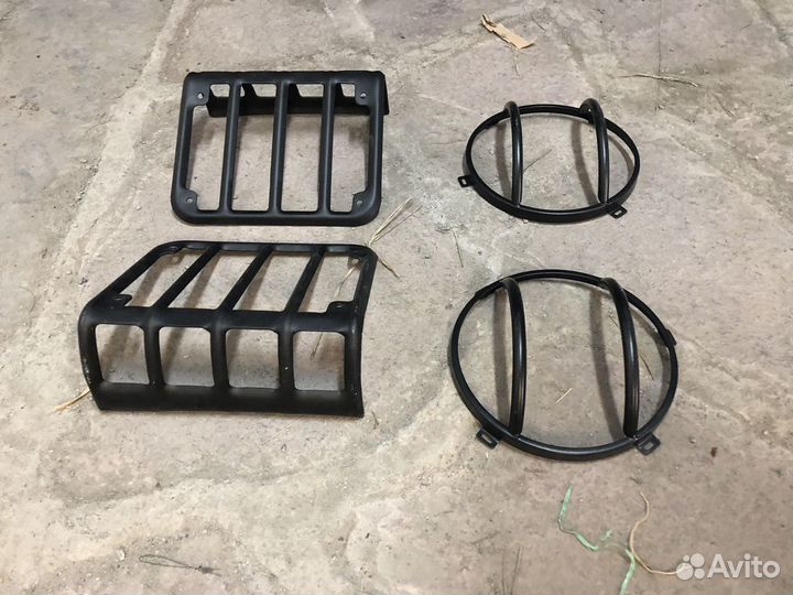 Защита фар и задних фонарей jeep wrangler jk