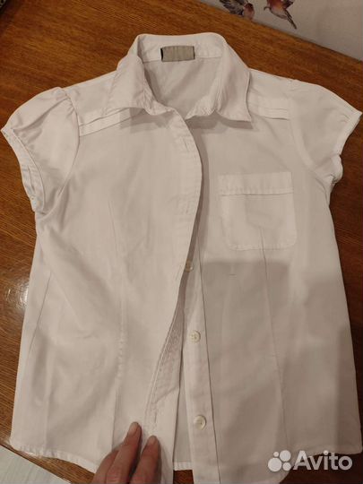 Блузка школьная 116-128