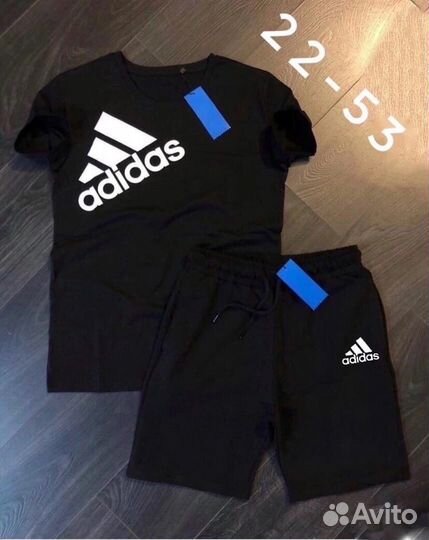 Костюм шорты и футболка adidas