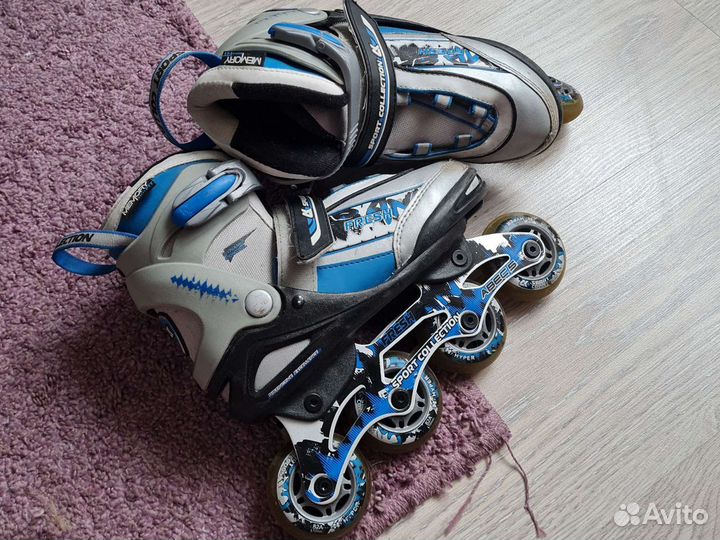 Роликовые коньки детские раздвижные