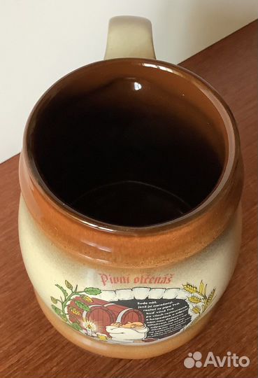 Пивная кружка Чехия керамика в коллекцию