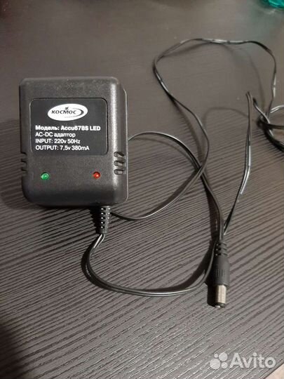 Адаптер питания 220/7,5v 380mA