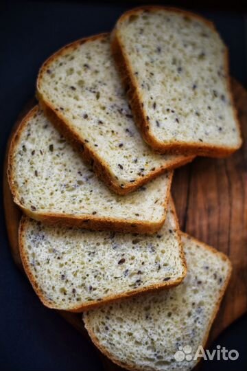 Ремесленный бездрожжевой BIO Хлеб на закваске