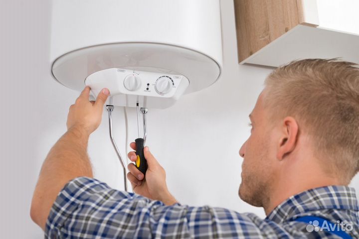 Установка монтаж водонагревателей, бойлеров тэнов