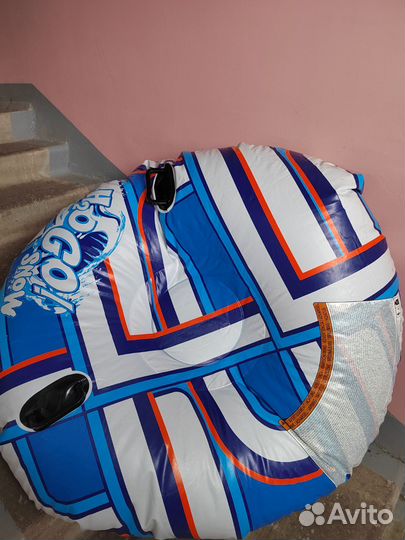 Тюбинг ватрушка 120 см бу