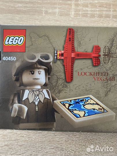 Lego Эксклюзив 40450 Дань Амелии Эрхарт - Новый