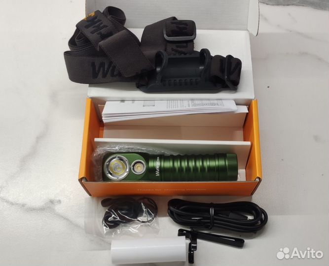 Налобный фонарик wurkkos hd20