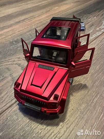 Металлическая машинка модель Брабус AMG Mercedes