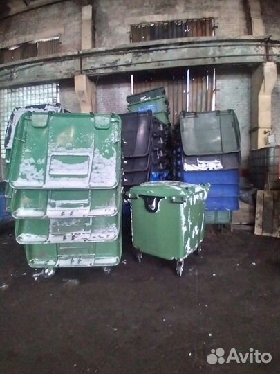 Евроконтейнер 1100 л Бак для мусора бу