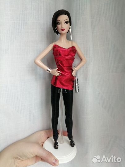 Коллекционная кукла barbie Look City Shine
