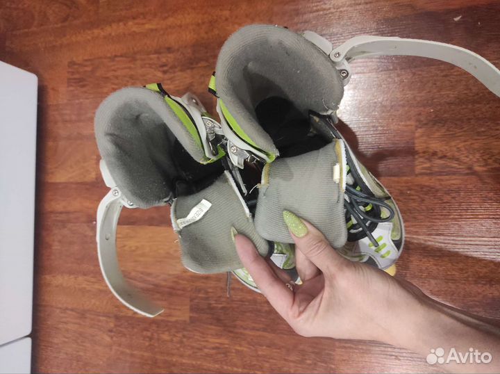 Ролики-коньки 2в1 раздвижные (pазмер 29-33)