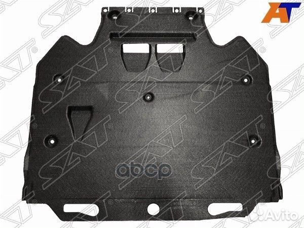 Защита двигателя audi A6 11-14 задняя часть ST