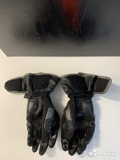 Мото перчатки кожаные Dainese
