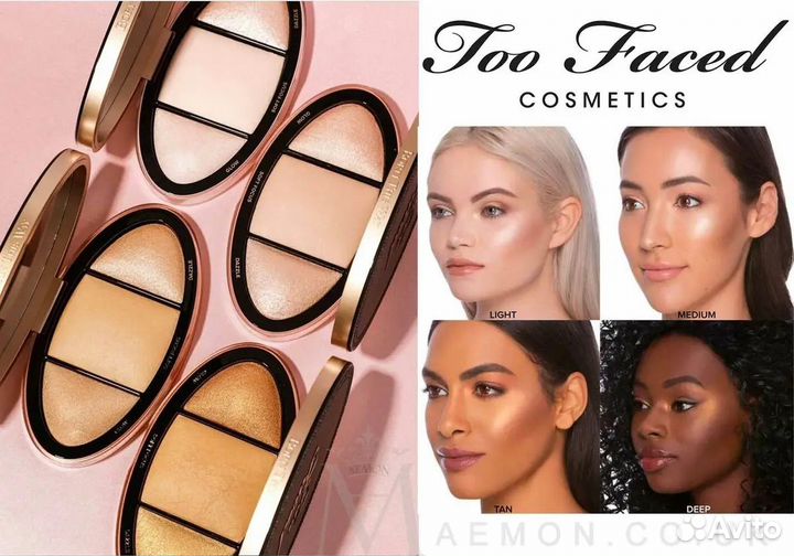 Too faced хайлайтер