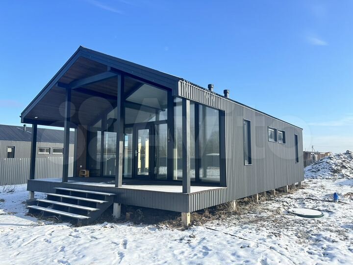 Дом 76 м² на участке 6,2 сот.