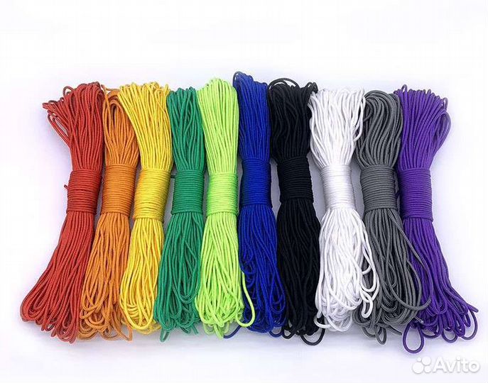 Паракорд 550, 350, 275,Firecord(парашутная стропа)
