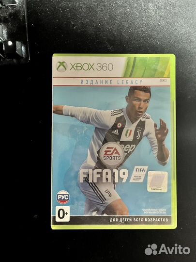 Продам fifa 19 на xbox 360