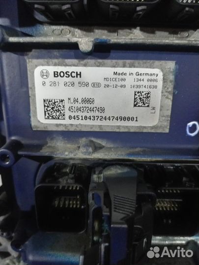 Блок управления двигателем камаз 54901