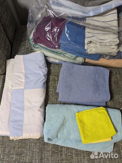 Полотенца пакетом старые