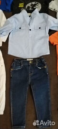 Пакет фирменной одежды на мальчика 86- 92