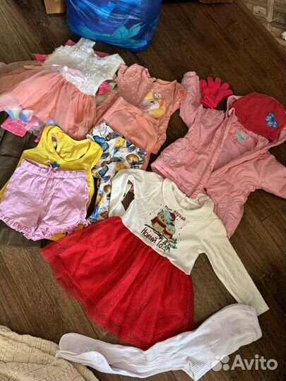 Одежда для девочки пакетом от года до двух
