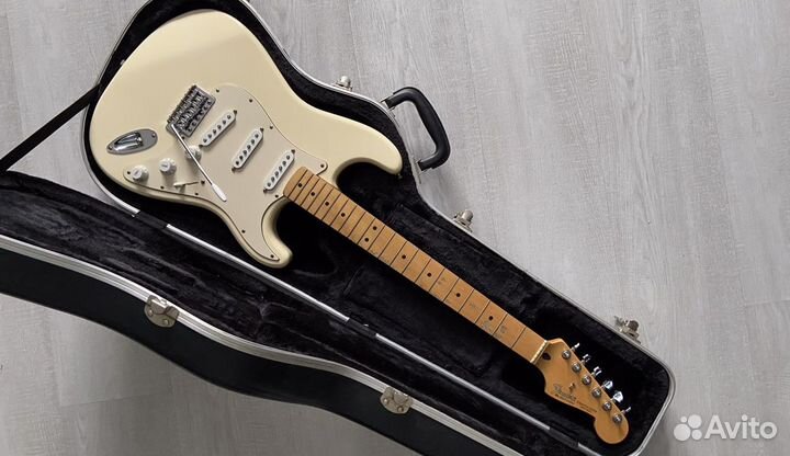 Fender Stratocaster (MIM) + кейс + pribora pickups