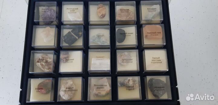 Коллекция камней минералов