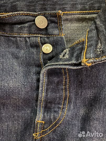 Джинсы женские Levi's 501 CT синие W32 L34