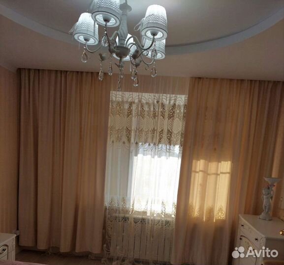 Тюль новая + шторы (б/у)